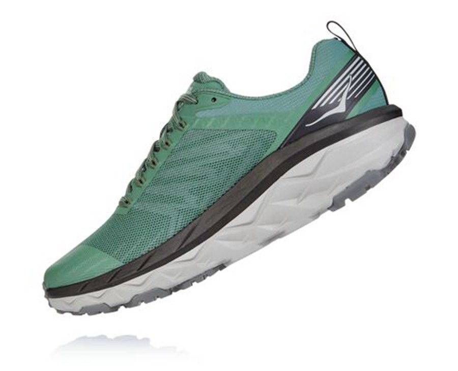Hoka One One Mens Trail Shoes - Challenger ATR 5 - Green - FBNM52408